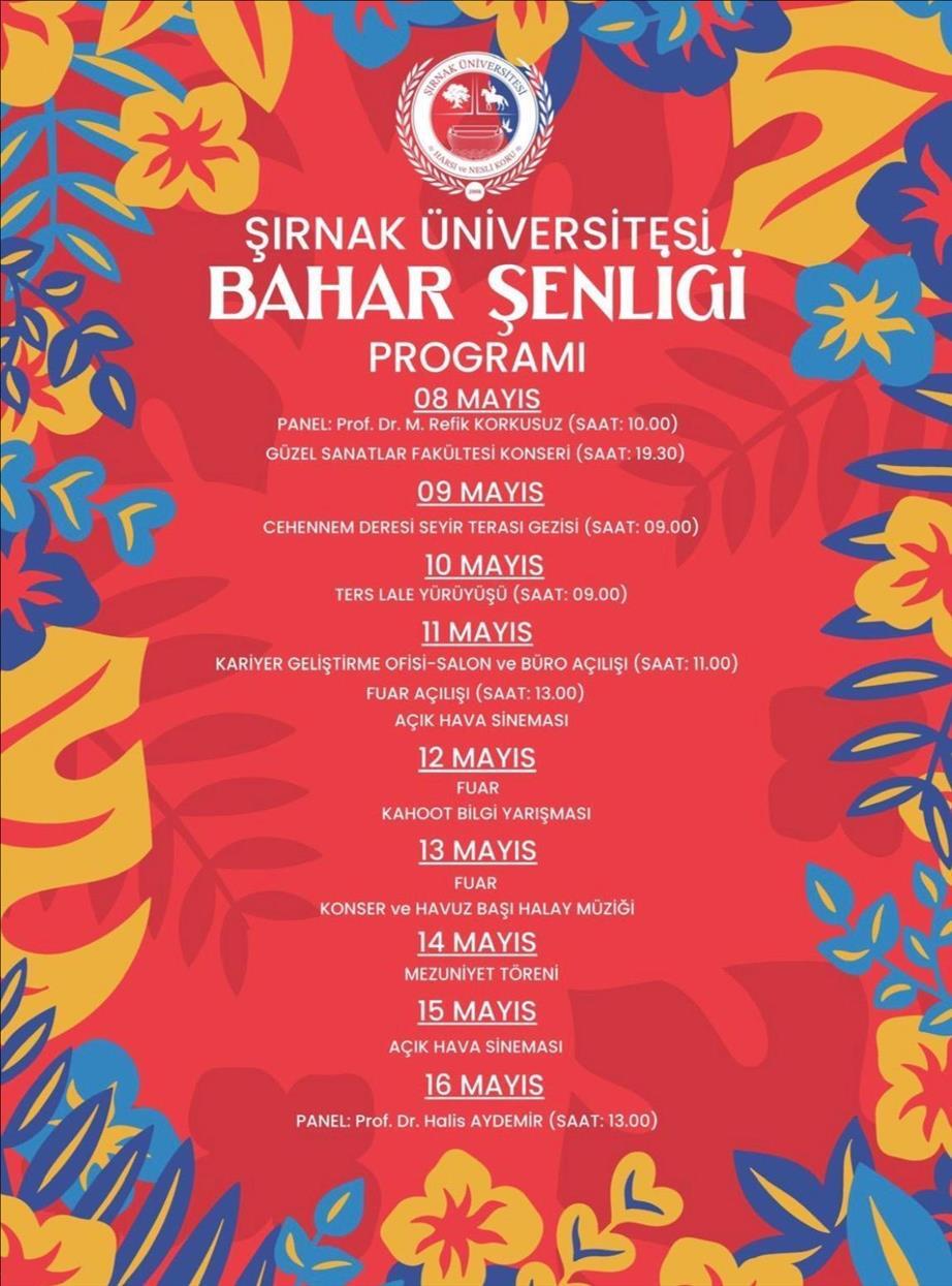 sirnak-universitesi-bahar-senlikleri-basliyor